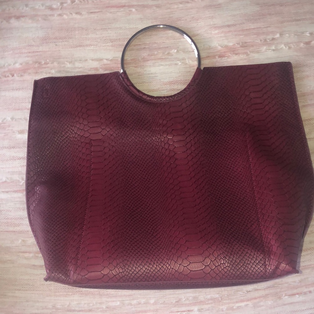 Burgundy Purse